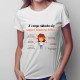 Z czego składa się super nauczycielka? - damska koszulka na prezent