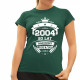 2004 Narodziny legendy 20 lat - damska koszulka na prezent