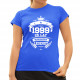 1999 Narodziny legendy 25 lat - damska koszulka na prezent