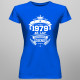 1979 Narodziny legendy 45 lat - damska koszulka na prezent