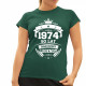 1974 Narodziny legendy 50 lat - damska koszulka na prezent