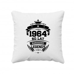 1964 Narodziny legendy 60 lat - poduszka na prezent