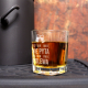 (Imię) Nie pyta, tylko polewa - szklanka do whisky z grawerem na prezent - produkt personalizowany