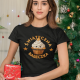 Świąteczna babeczka v2 - damska koszulka na prezent