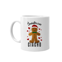 Świąteczne ciacho - kubek na prezent