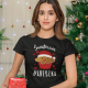 Świąteczna babeczka - damska koszulka z nadrukiem