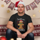 Świąteczne ciacho - męska koszulka z nadrukiem