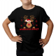 Wesołych Świąt - Renifer - dziecięca koszulka na prezent