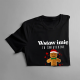 (Imię) to świąteczne ciacho - męska koszulka na prezent - produkt personalizowany