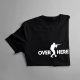 Over here - męska koszulka dla fanów gry Counter Strike