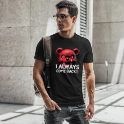 I always come back! - męska koszulka dla fanów gry Five Nights at Freddy's