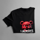 I always come back! - męska koszulka dla fanów gry Five Nights at Freddy's