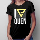 I love Quen - damska koszulka dla fanów gry Wiedźmin 3: Dziki Gon