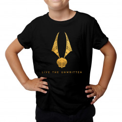 Live the unwritten - dziecięca koszulka dla fanów gry Hogwarts Legacy