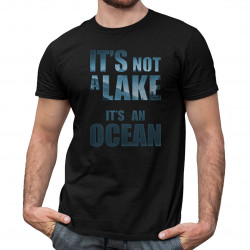 It's not a lake, It's an ocean - męska koszulka dla fanów gry Alan Wake II