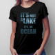 It's not a lake, It's an ocean - damska koszulka dla fanów gry Alan Wake II