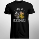50 lat - 1974 - bycia promykiem słońca połączonym z małym huraganem - męska koszulka na prezent