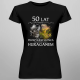 50 lat - 1974 - bycia promykiem słońca połączonym z małym huraganem - damska koszulka na prezent
