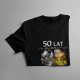 50 lat - 1974 - bycia promykiem słońca połączonym z małym huraganem - damska koszulka na prezent
