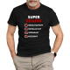 Super dziadek - niezastąpiony - męska koszulka na prezent dla dziadka