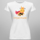 Dopasowani (Pszczoła) - damska koszulka na prezent