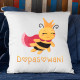 Dopasowani (Pszczoła) - poduszka na prezent