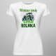 (Imię) żona rolnika - damska koszulka na prezent - produkt personalizowany