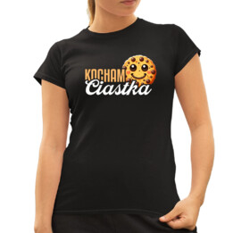 Kocham ciastka - damska koszulka na prezent