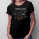 Anatomia jamnika - damska koszulka na prezent