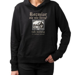  Rozmiar się nie liczy? tak mówią ci z małymi wsiami - damska bluza  dla fanów serialu 1670