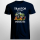 Traktor wzywa, muszę iść - wersja 2 - męska koszulka na prezent