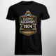 50 lat - Narodziny Legendy 1974 - męska koszulka na prezent