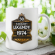 50 lat - Narodziny Legendy 1974 - kubek na prezent