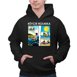 Życie rolnika - męska bluza na prezent