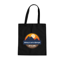 Hiking is not a lifestyle. It's life - torba na prezent