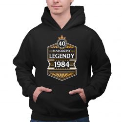 40 lat - Narodziny Legendy 1974 - męska bluza na prezent