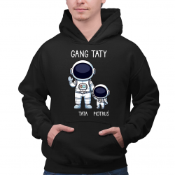 Gang taty - jedno dziecko - męska bluza na prezent - produkt personalizowany