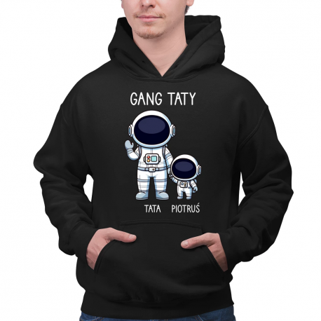 Gang taty - jedno dziecko - męska bluza na prezent - produkt personalizowany