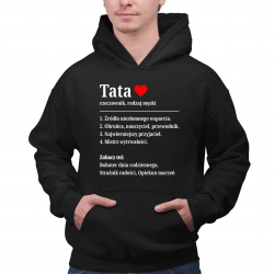 Tata - definicja słownikowa - męska bluza na prezent