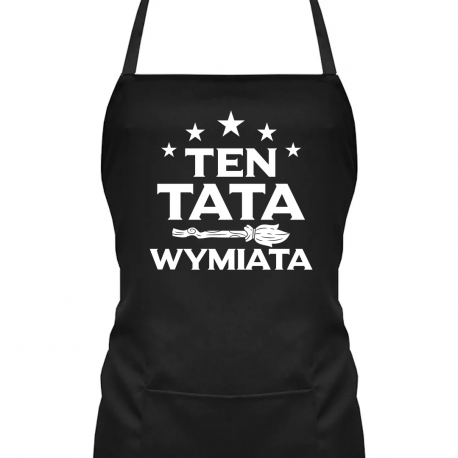 Ten tata wymiata - fartuch na prezent