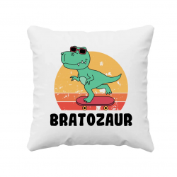 Bratozaur - poduszka na prezent