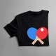 Urodzony do gry w ping-ponga - męska koszulka z nadrukiem