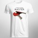 Ping-pong master - męska koszulka z nadrukiem