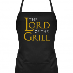 The lord of the grill - fartuch na prezent