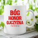 Bóg, honor, ojczyzna - kubek na prezent