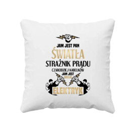 Jam jest Pan Światła - poduszka na prezent