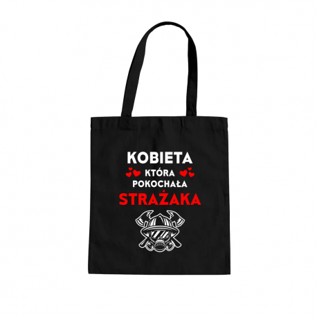 Kobieta która pokochała strażaka - torba na prezent