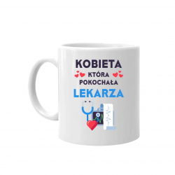 Kobieta, która pokochała lekarza - kubek na prezent