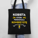 Kobieta, która pokochała rowerzystę - torba na prezent