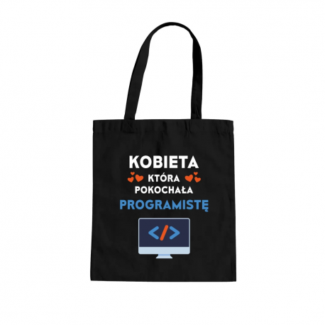 Kobieta, która pokochała programistę - torba na prezent